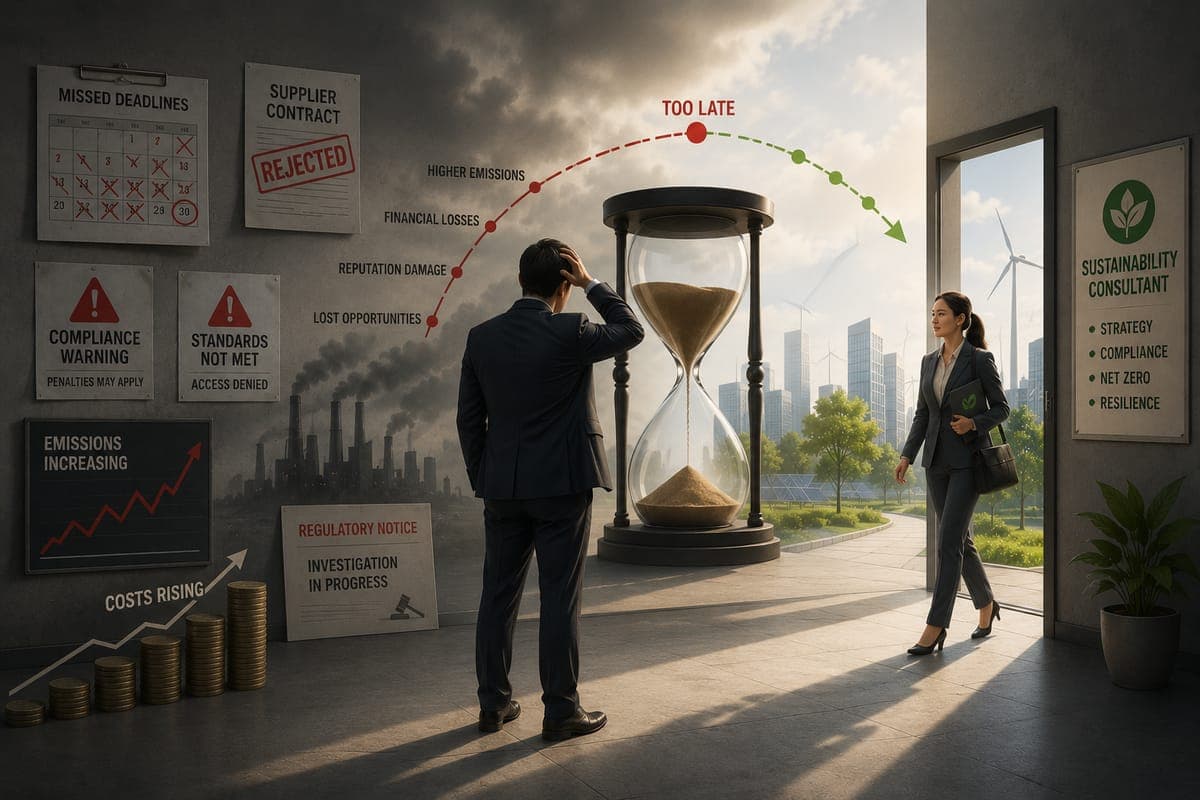 The Hidden Cost of Hiring a Sustainability Consultant Too La