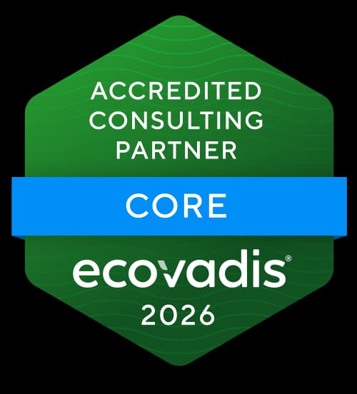 EcoVadis Accredited Consulting Partner — Core, 2026