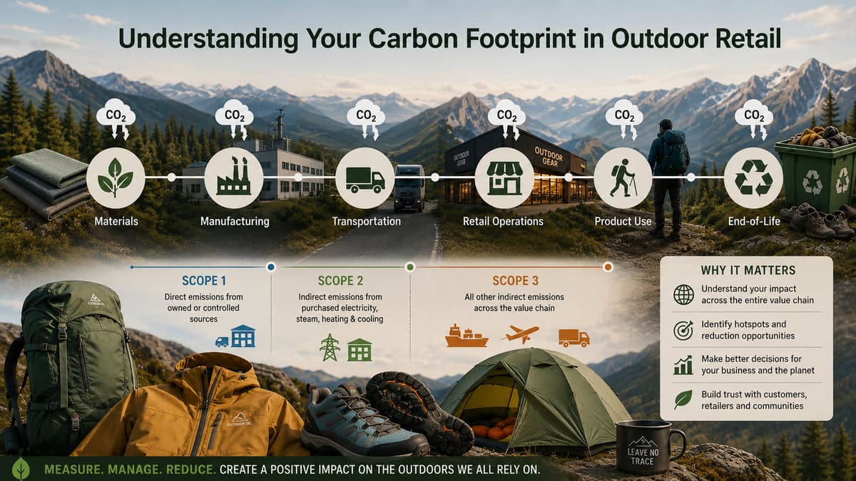 How to Calculate Your Carbon Footprint in Outdoor Retail